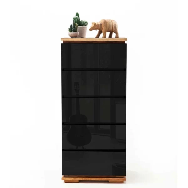 Bestpreis 💯 51x115x40 Design Hochkommode In Hochglanz – Ercurs 🎁 7